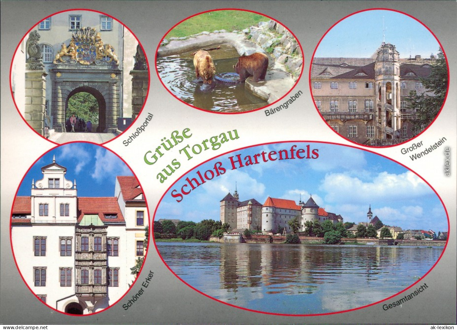 Ansichtskarte Torgau Schloss Hartenfels 1995 - Torgau