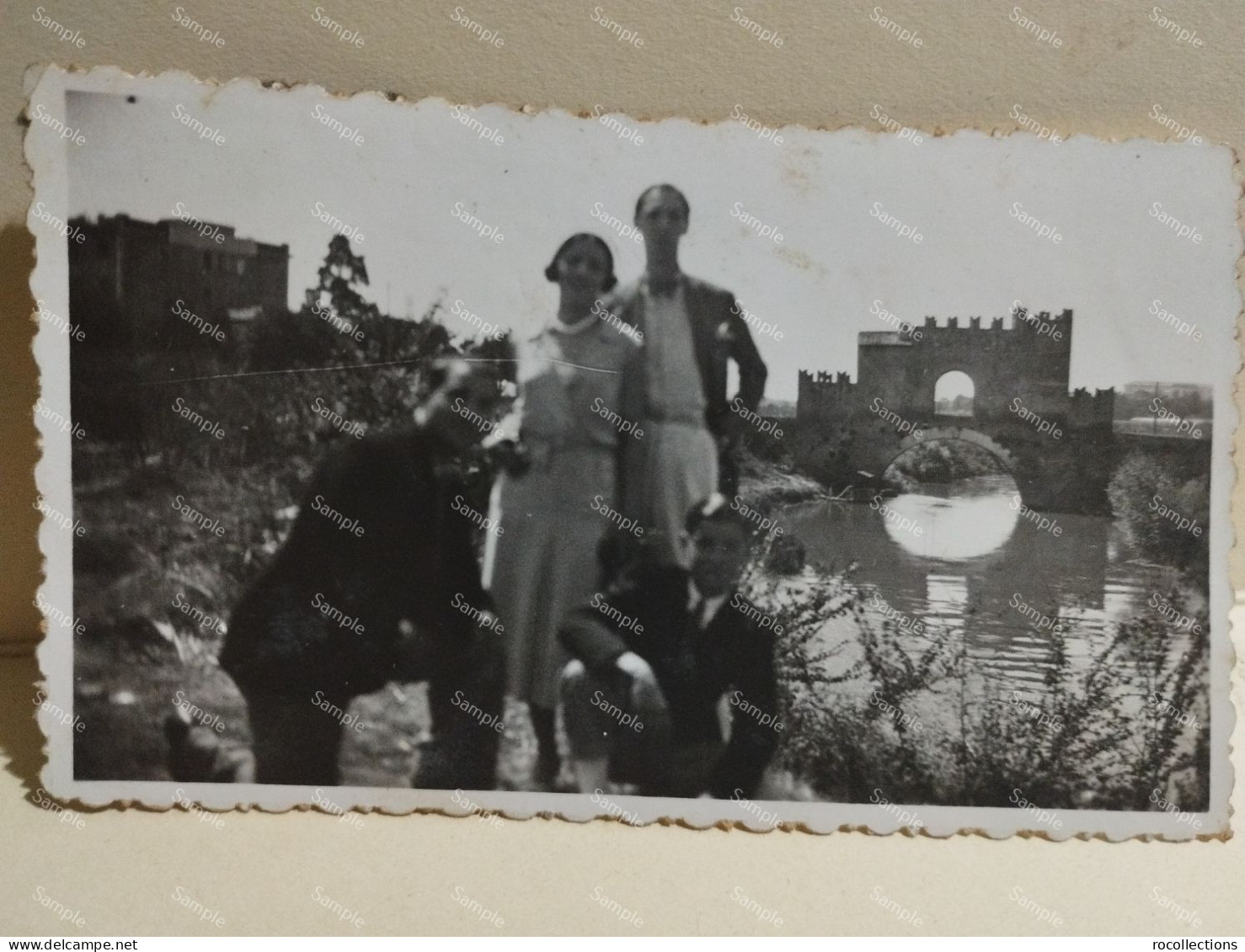 Italia Foto Roma Nomentana PONTE NOMENTANO 1931. 107x64 Mm. - Europa