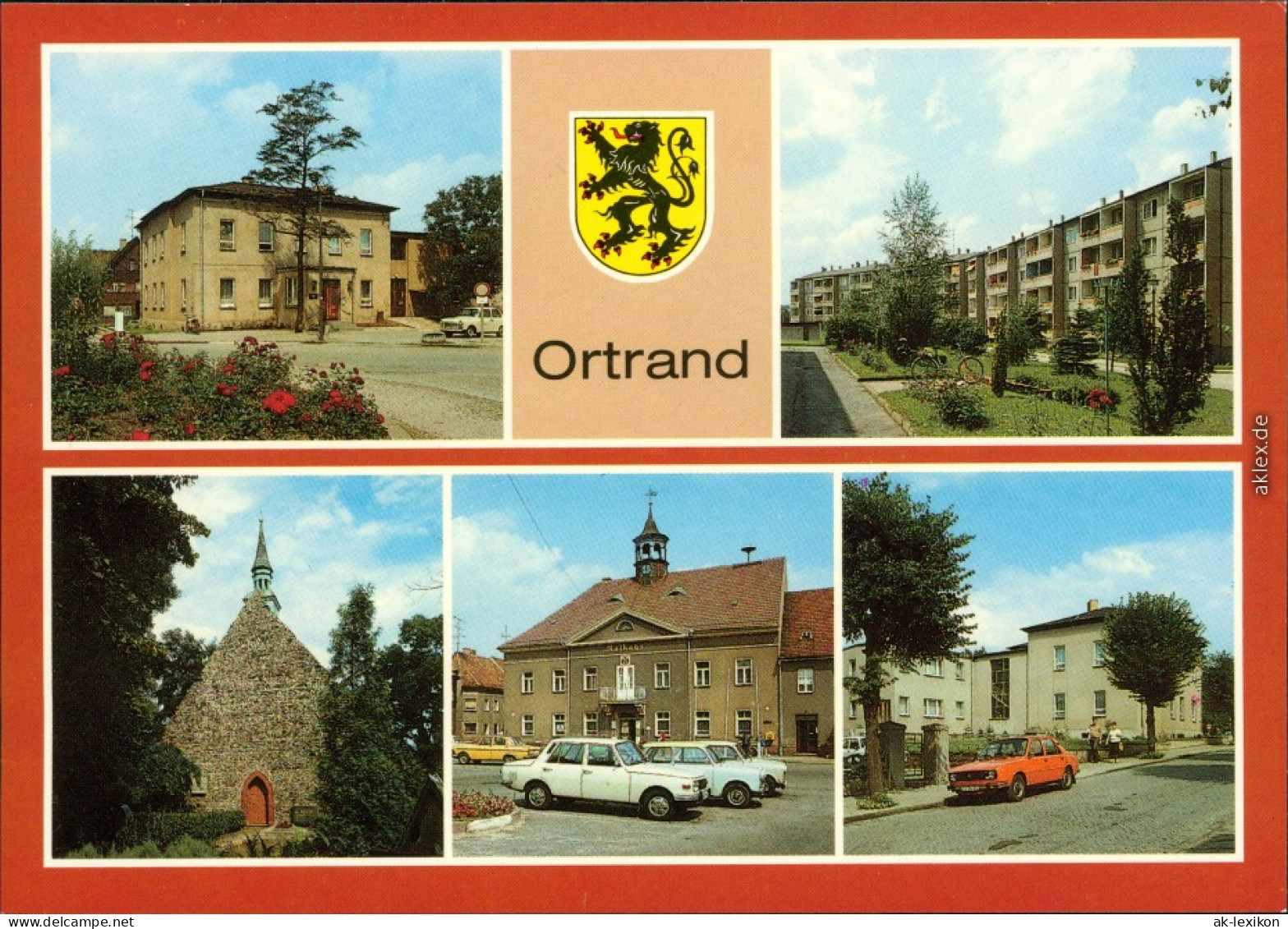 Ortrand Landambulatorium, Ponickauer Straße  Bahnhofstraße 1988 - Ortrand