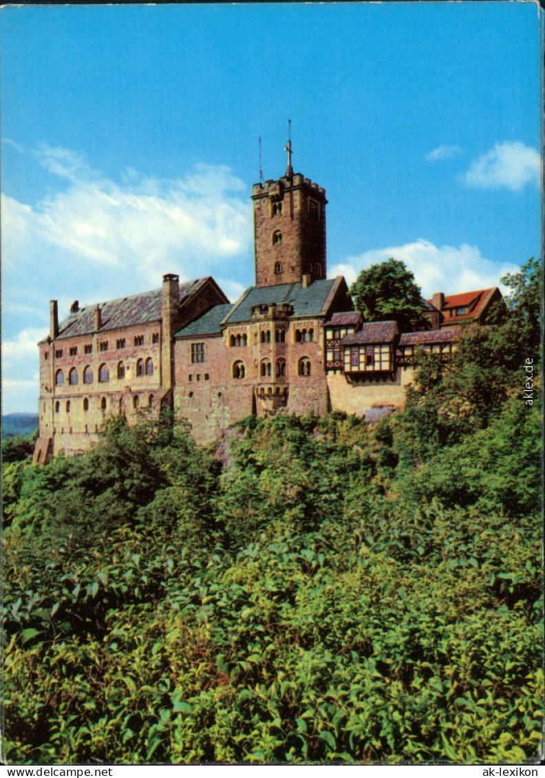 Ansichtskarte Eisenach Blick Auf Die Wartburg 1971 - Eisenach