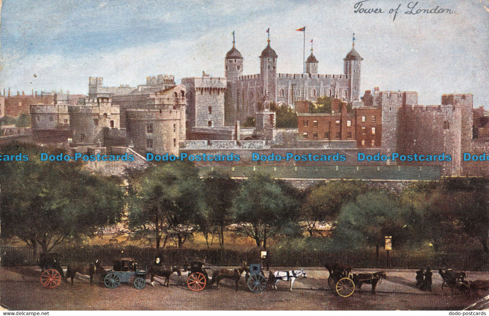 R098717 Tower Of London. S. Hildesheimer. No. 5222 - Other & Unclassified