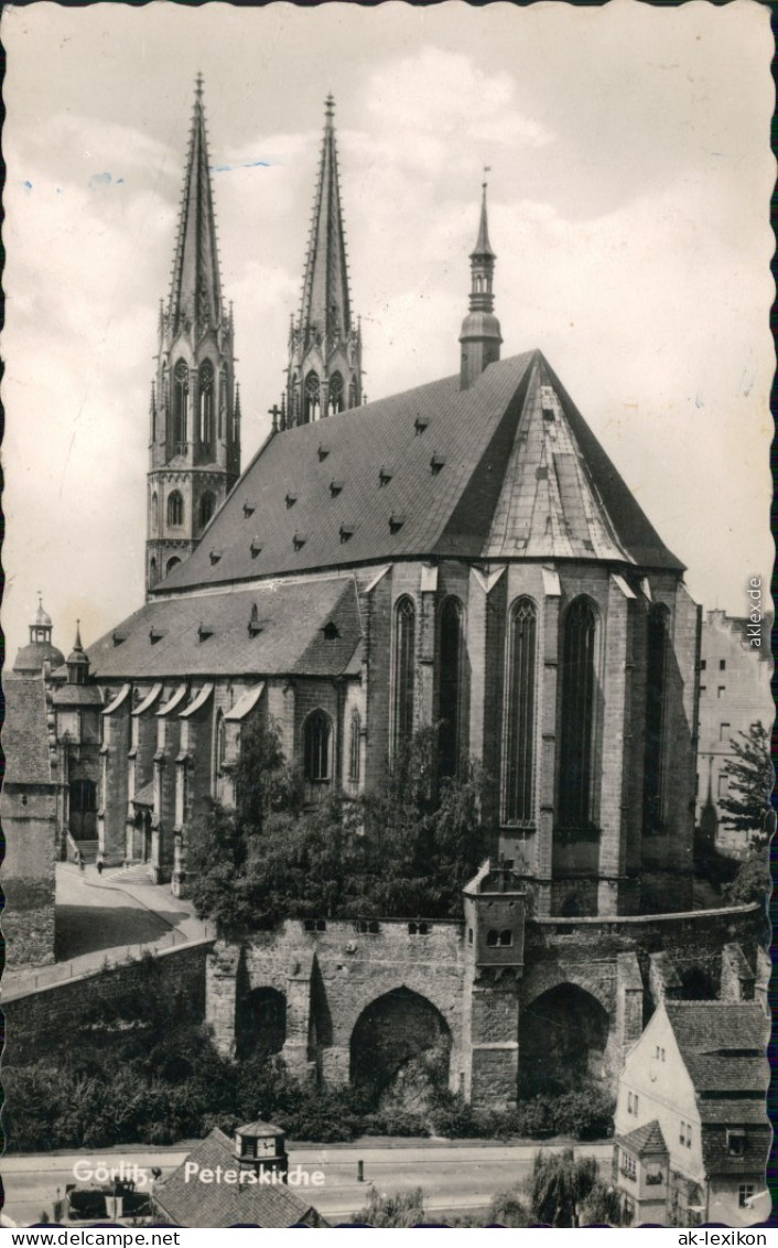 Görlitz Zgorzelec Pfarrkirche St. Peter Und Paul (Peterskirche|Petrikirche) 1964 - Goerlitz