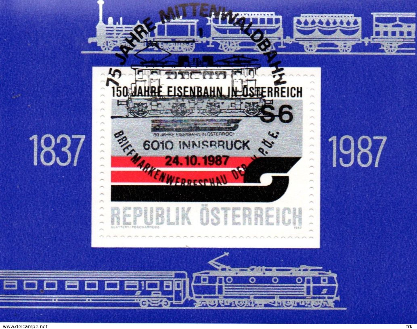 Austria 1987 - Unused Stamps