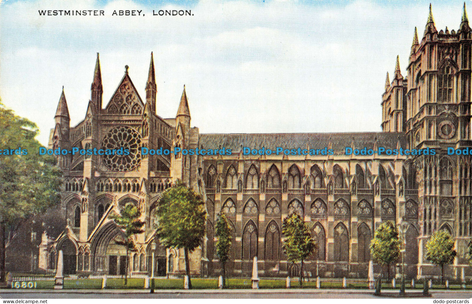 R098733 Westminster Abbey. London. Valesque. Valentine - Other & Unclassified