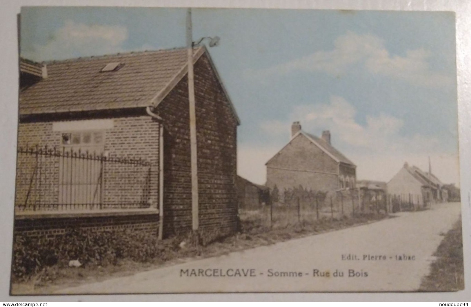 80 Somme Marcelcave Rue Du Bois - Andere & Zonder Classificatie