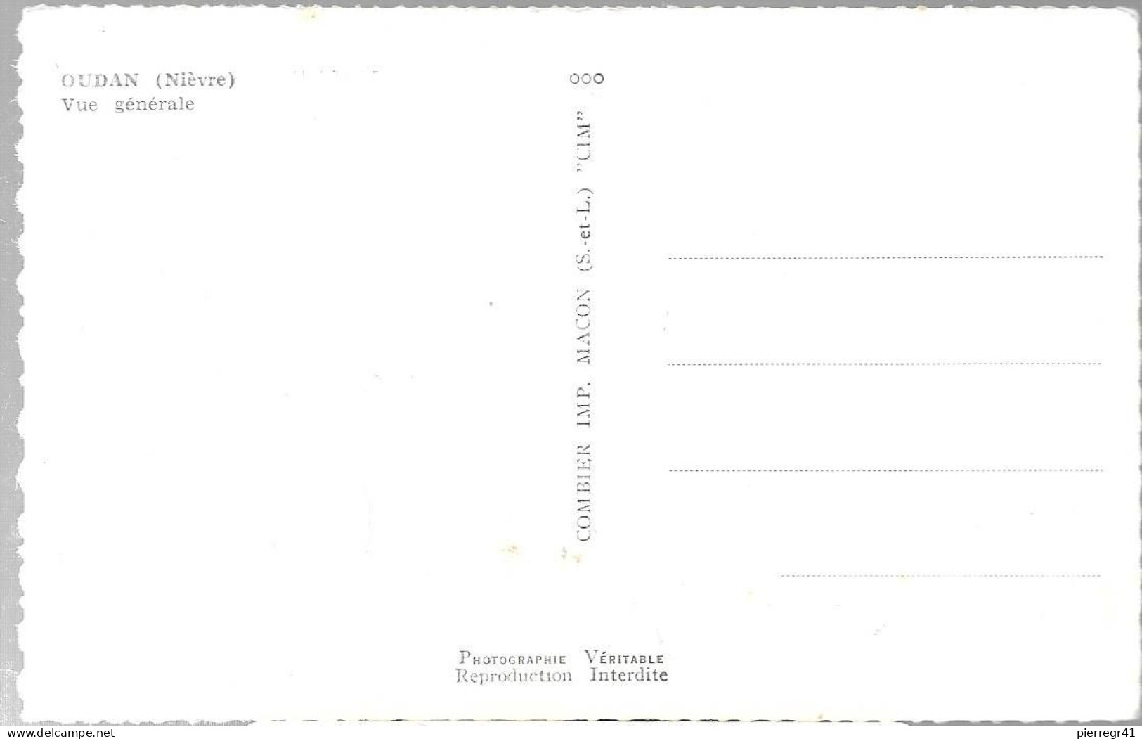 CPA-1960-58-OUDAN-Vue Générale-Edit Cim-TBE - Other & Unclassified