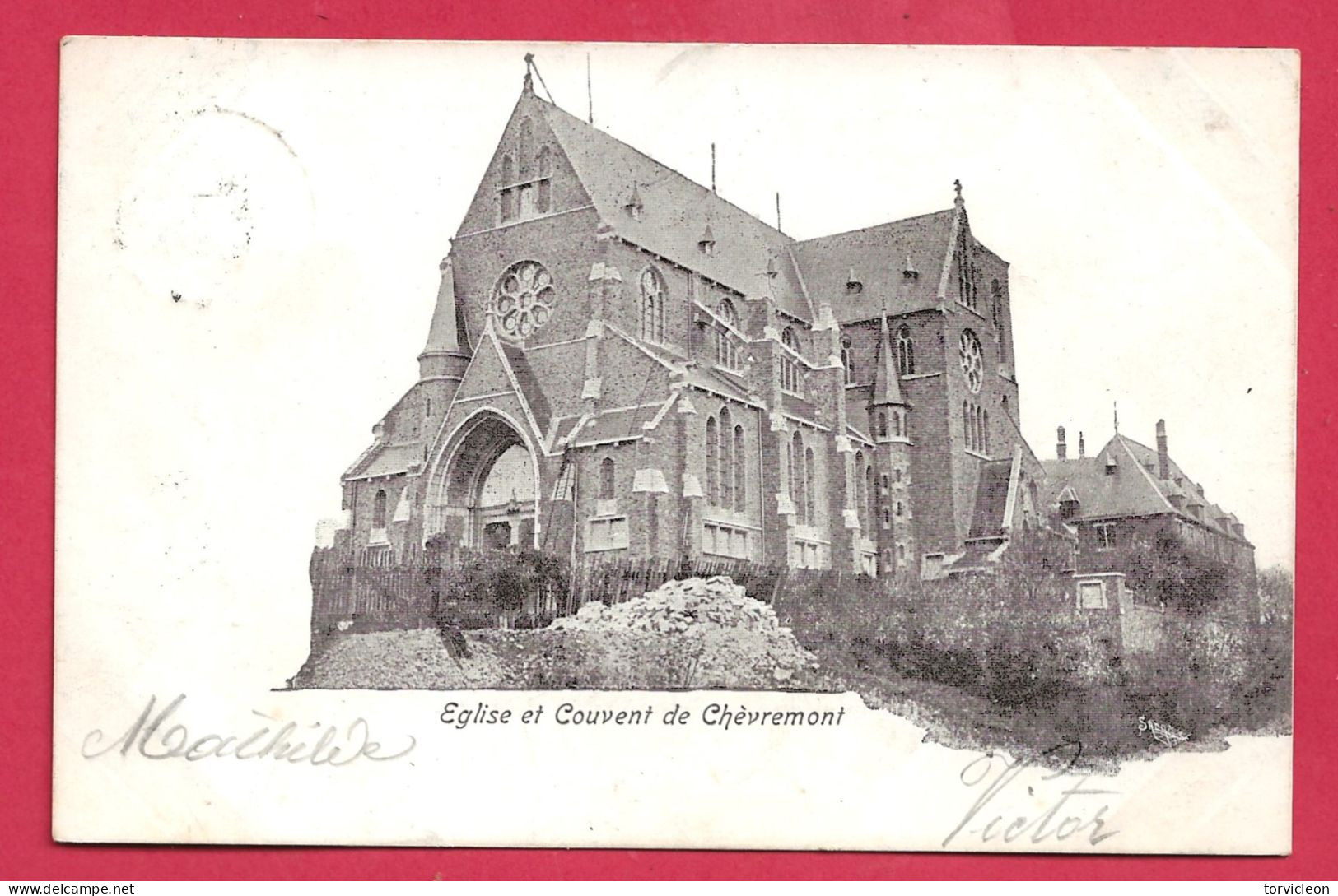 C.P. Chèvremont = Eglise  Et  Couvent - Chaudfontaine