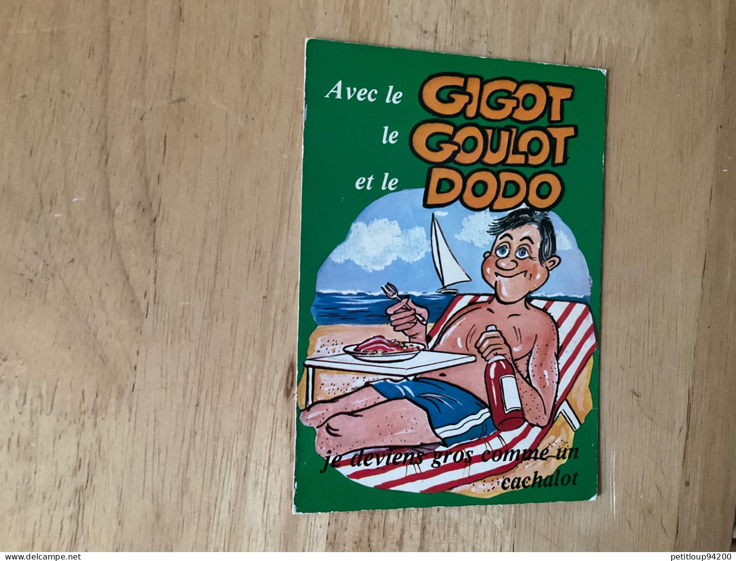 CP HUMORISTIQUE  Gigot Boulot Dodo - Humour