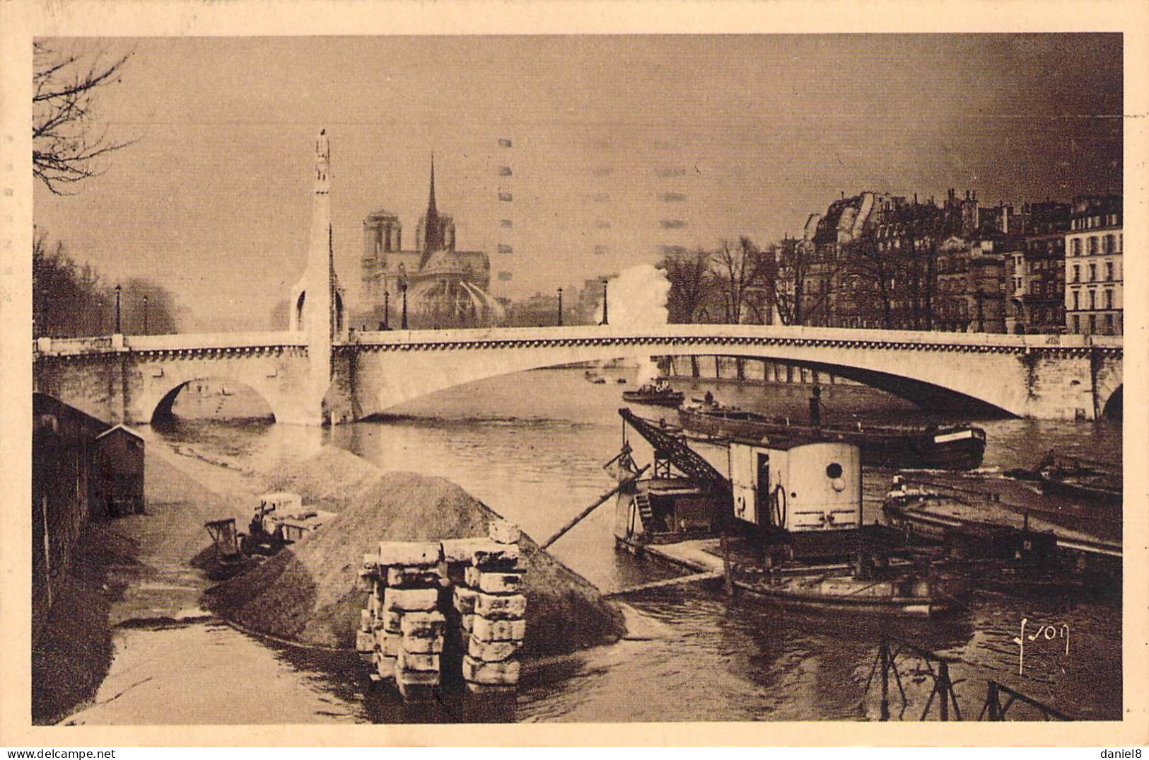 PARIS - La Seine Au Pont De La Tournelle - Other & Unclassified