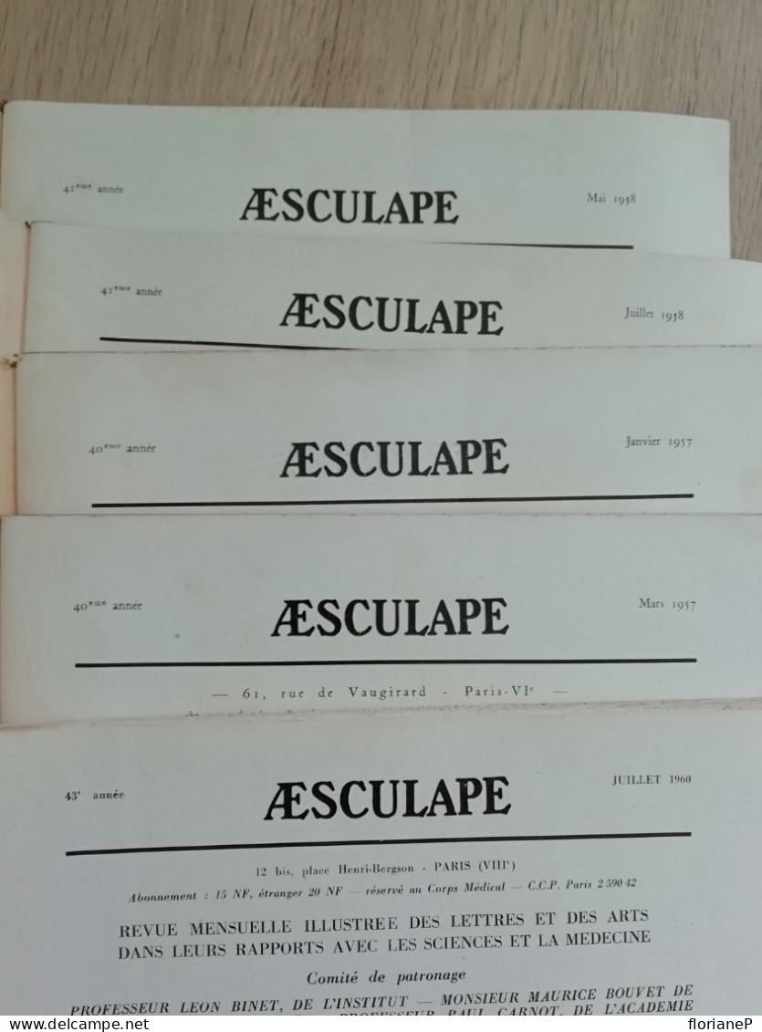 Revue Magazine Aesculape - Médecine & Santé