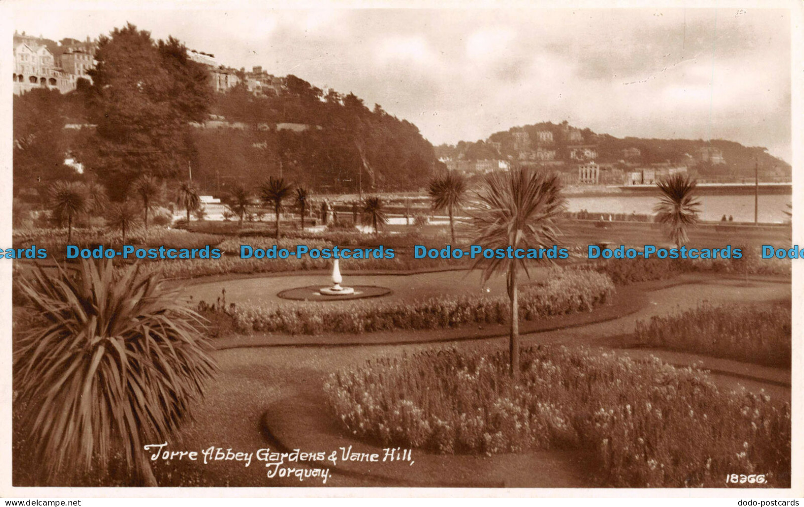 R099194 Torre Abbey Gardens And Vane Hill. Torquay. Geo. P. Coves Library - World