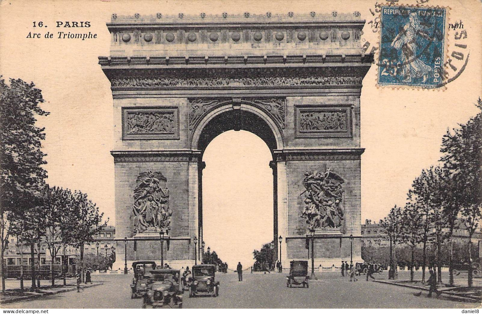 PARIS  - Arc De Triomphe - Other & Unclassified