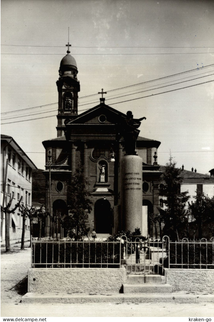 CARCARE, Savona - FOTOGRAFIA PROVINO Cm. 11,5 X 17,0 Ca. - Chiesa E Monumento Ai Caduti - #043 - Savona