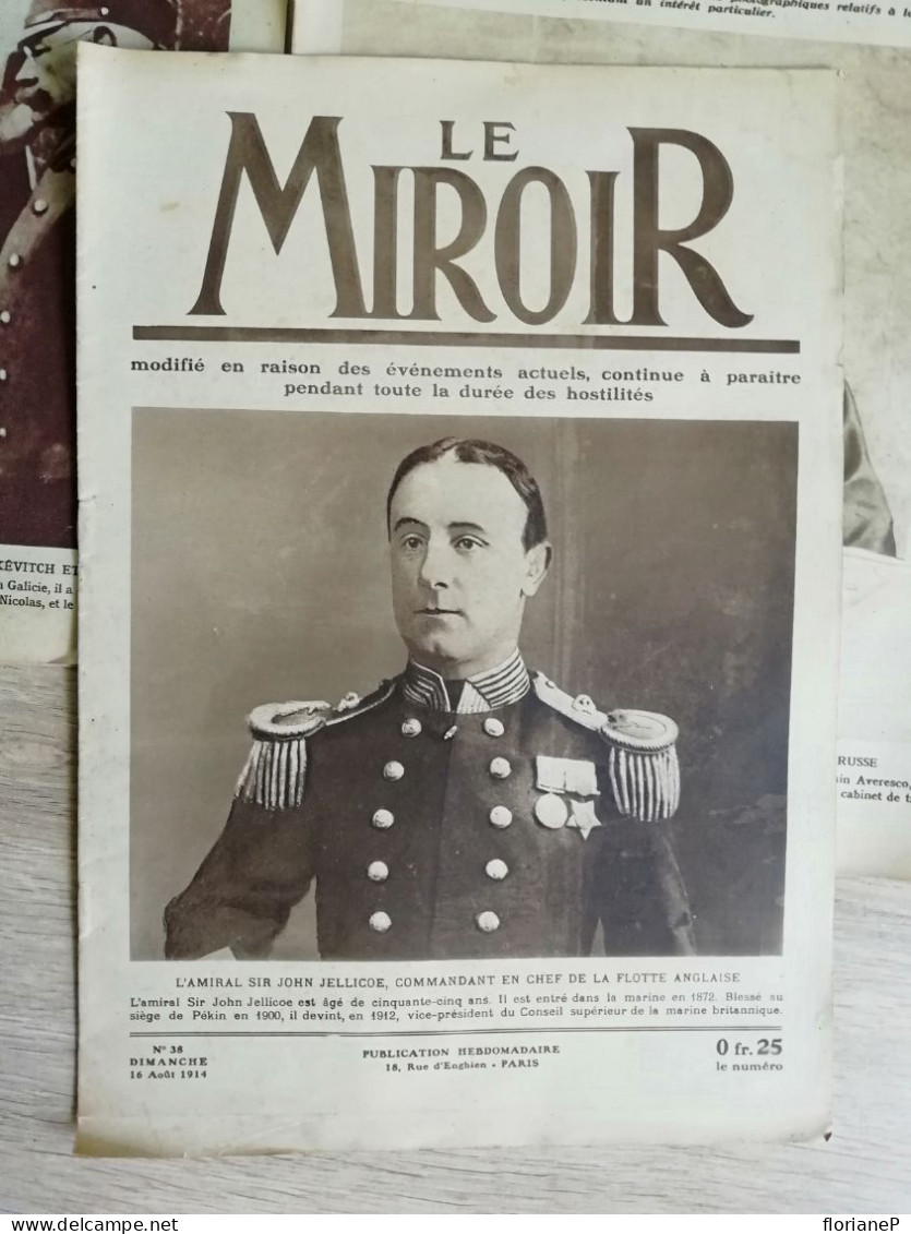 Revue Magazine Le Miroir - Geschichte