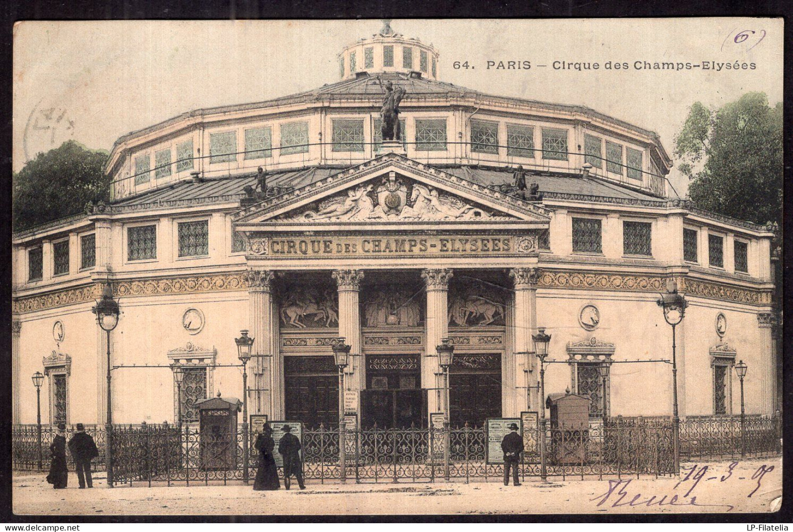 France - 1905 - Paris - Cirque Des Champs Elysées - Champs-Elysées