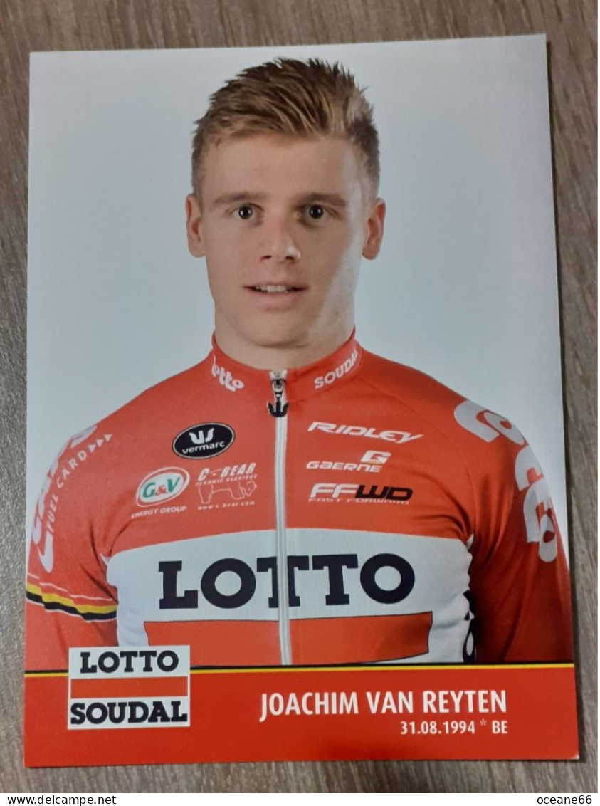 Joachim Van Reyten Lotto Soudal - Ciclismo