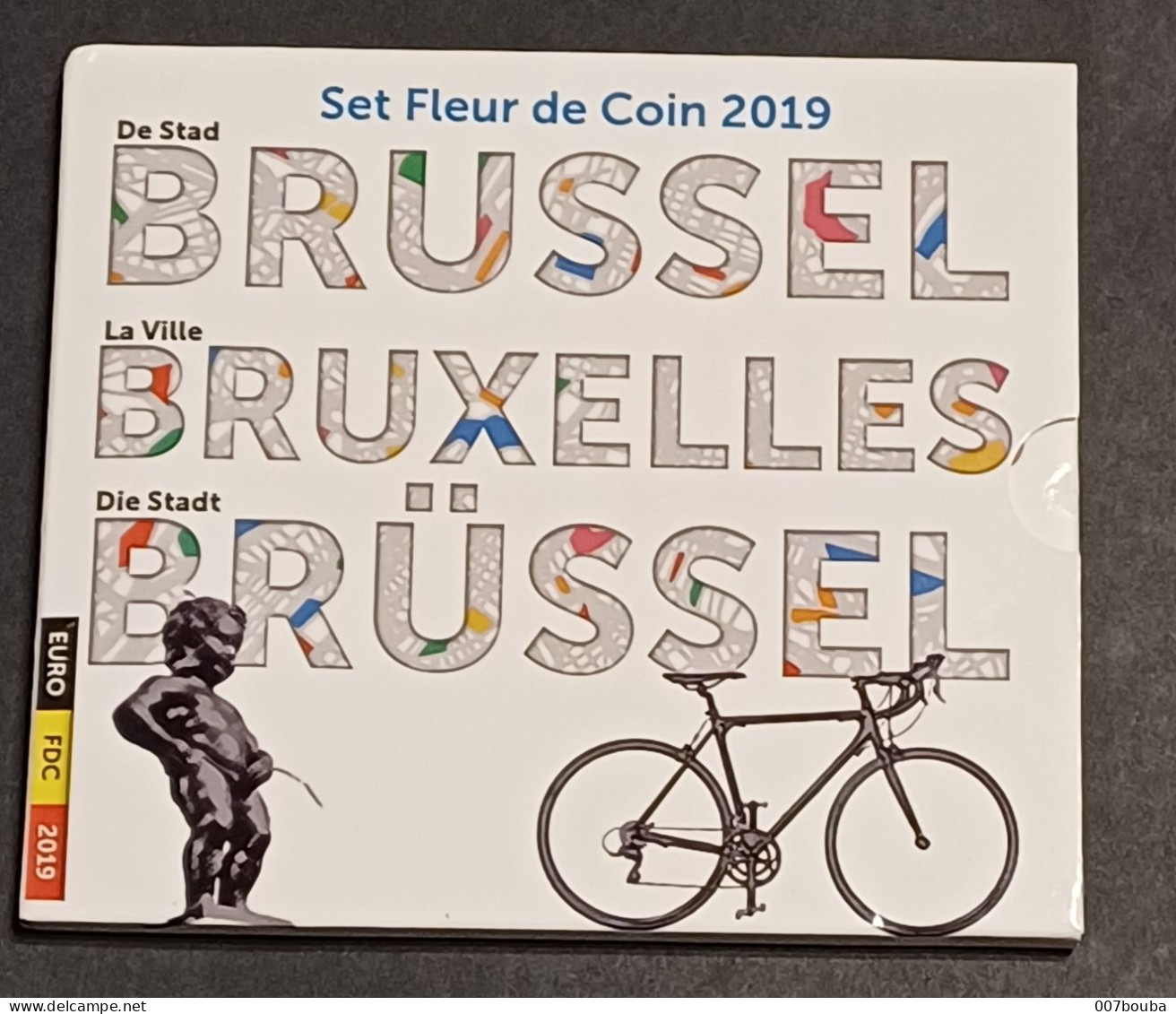 BELGIQUE 2019 / POCHETTE  OFFICIELLE 8 PIÈCES BU + 2x 2,5€ / - Belgique