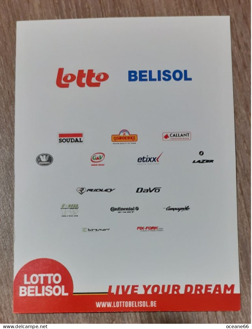 Rob Leemans Lotto Belisol - Ciclismo