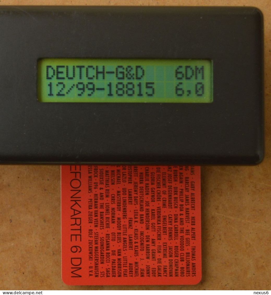 Germany - Polydor Edit. 93 #5 – Hermann V. Veen - O 0251A - 08.1993, 6DM, 1.000ex, Mint - O-Series : Customers Sets