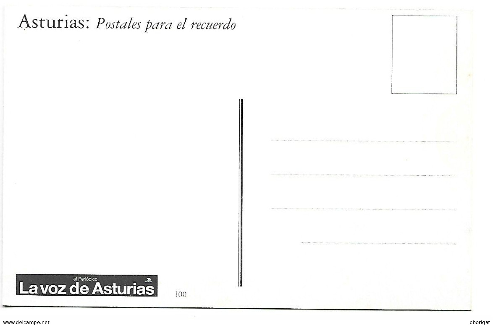 POSTALES PARA EL RECUERDO.- ASTURIAS.- (  LA VOZ DE ASTURIAS ) - Asturias (Oviedo)