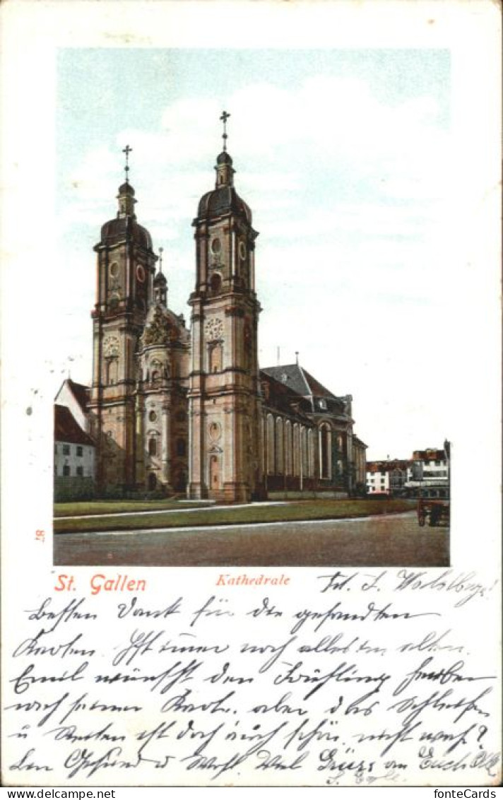 10803378 St Gallen SG St Gallen Cathedrale X St. Gallen - Sonstige & Ohne Zuordnung