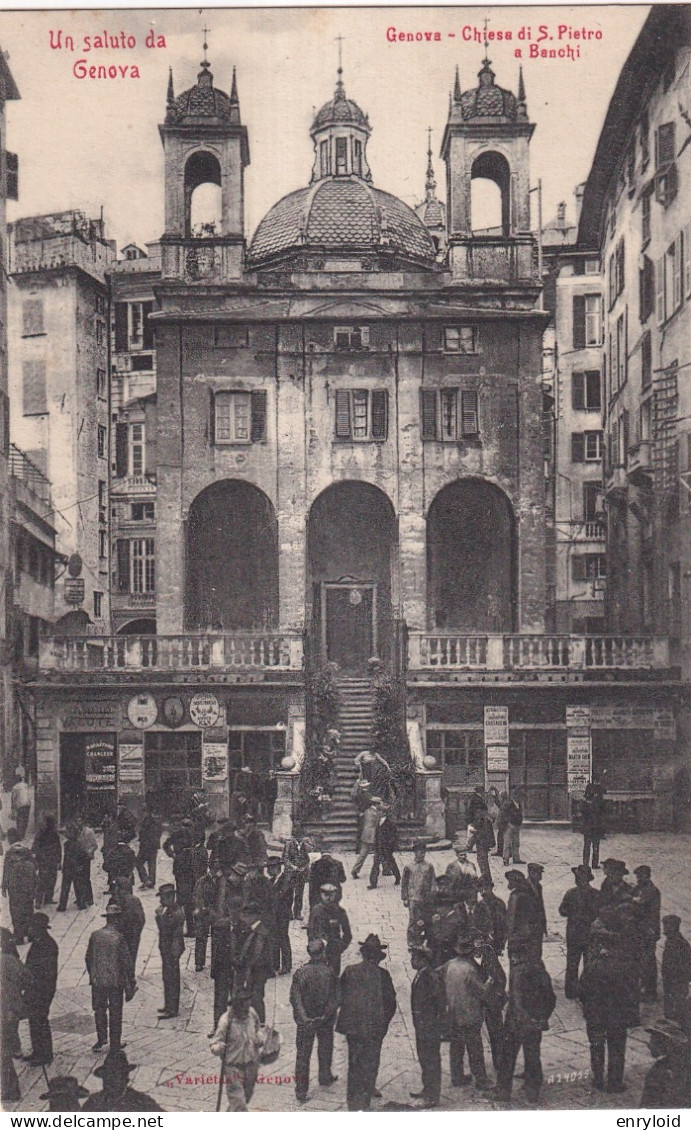 Genova Chiesa Di San Pietro A Banchi - Genova (Genoa)