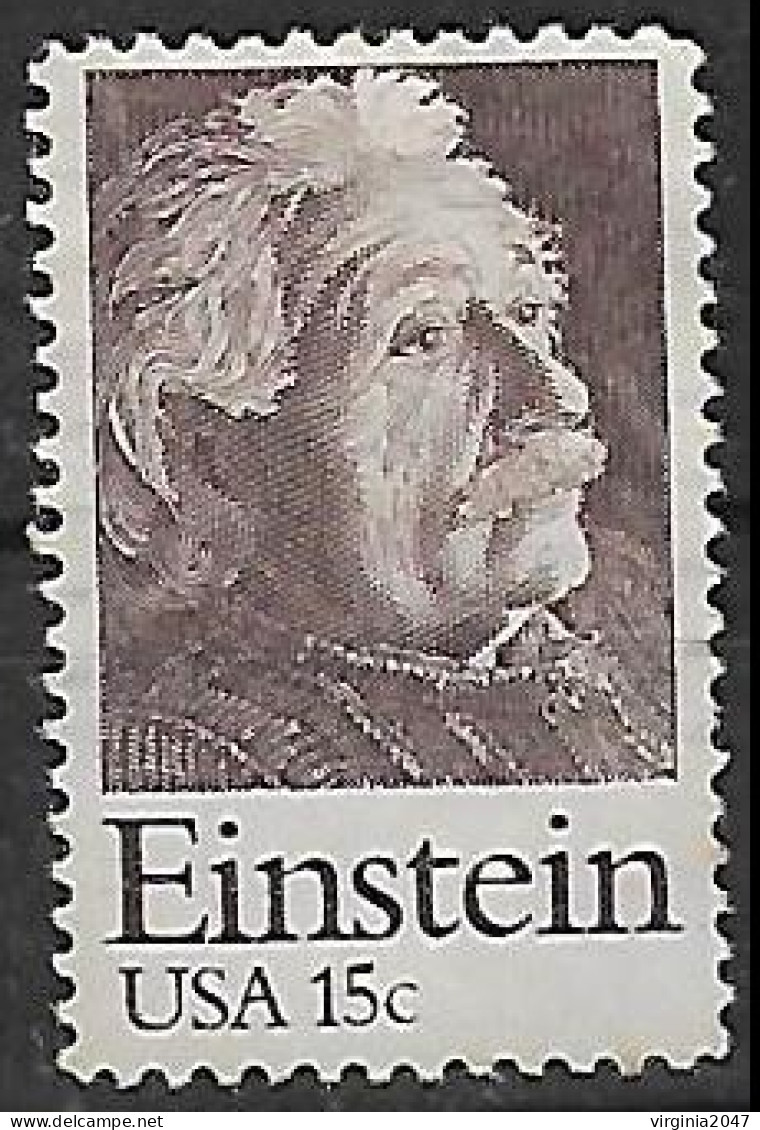 1979 Estados Unidos Personajes Einstein 1v. - Albert Einstein
