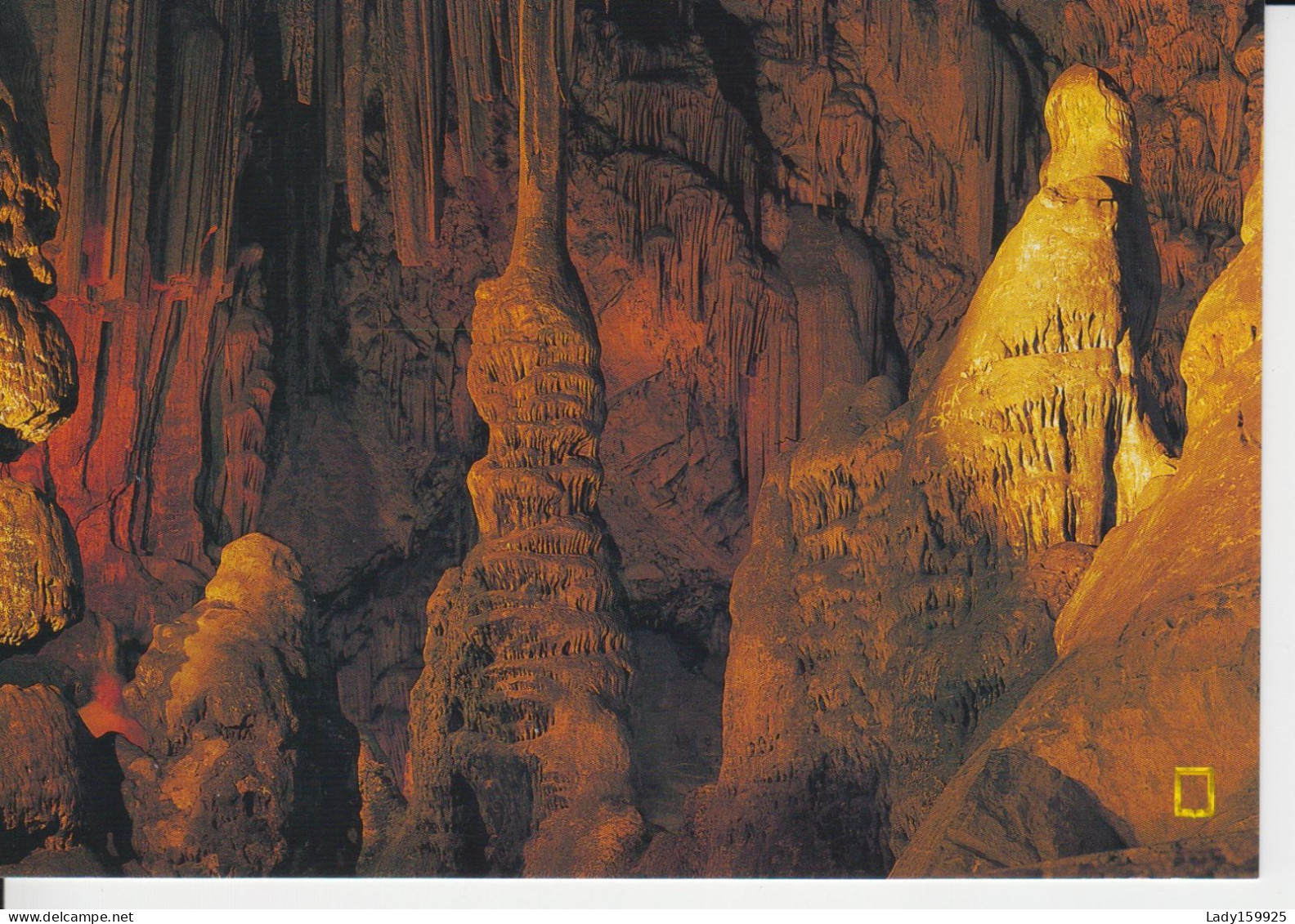 Gibraltar, St. Michael's Cave   Stalactites, Stalagmites   2 Sc - Gibraltar