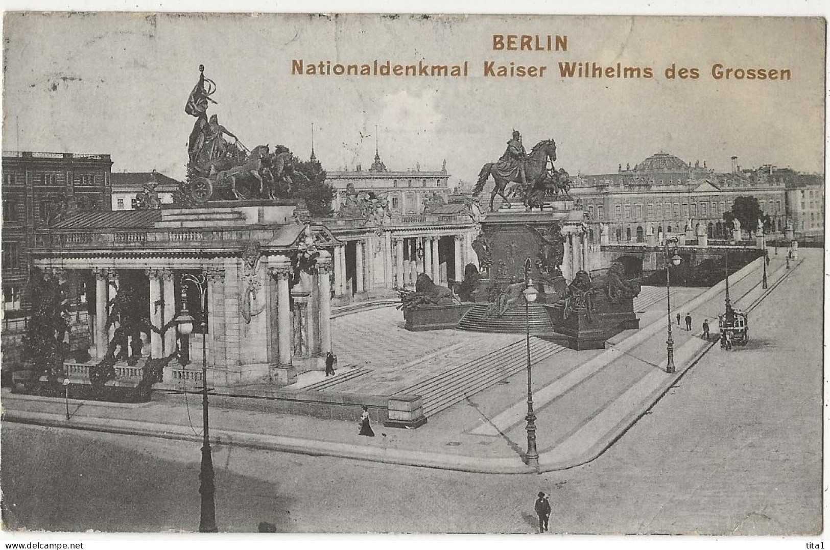 284 - Berlin - Nationaldenkmal Kaiser Wilhelms Des Grossen - Autres & Non Classés