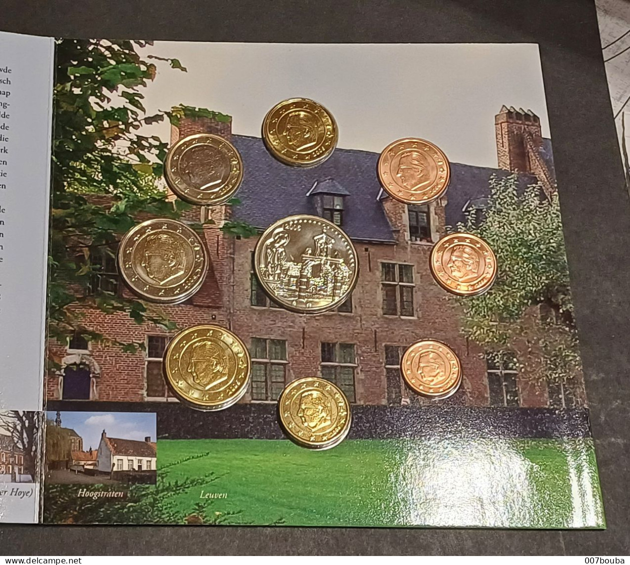 BELGIQUE 2006 / POCHETTE  OFFICIELLE 8 PIÈCES BU + MEDAILLE / LES BÉGUINAGES FLAMANDS - Belgique