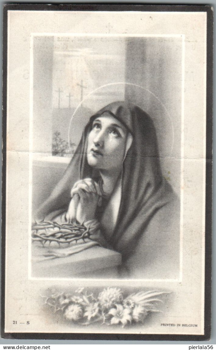 Bidprentje Haacht - Ceulemans Maria Antonia (1890-1949) Middenplooi - Images Religieuses