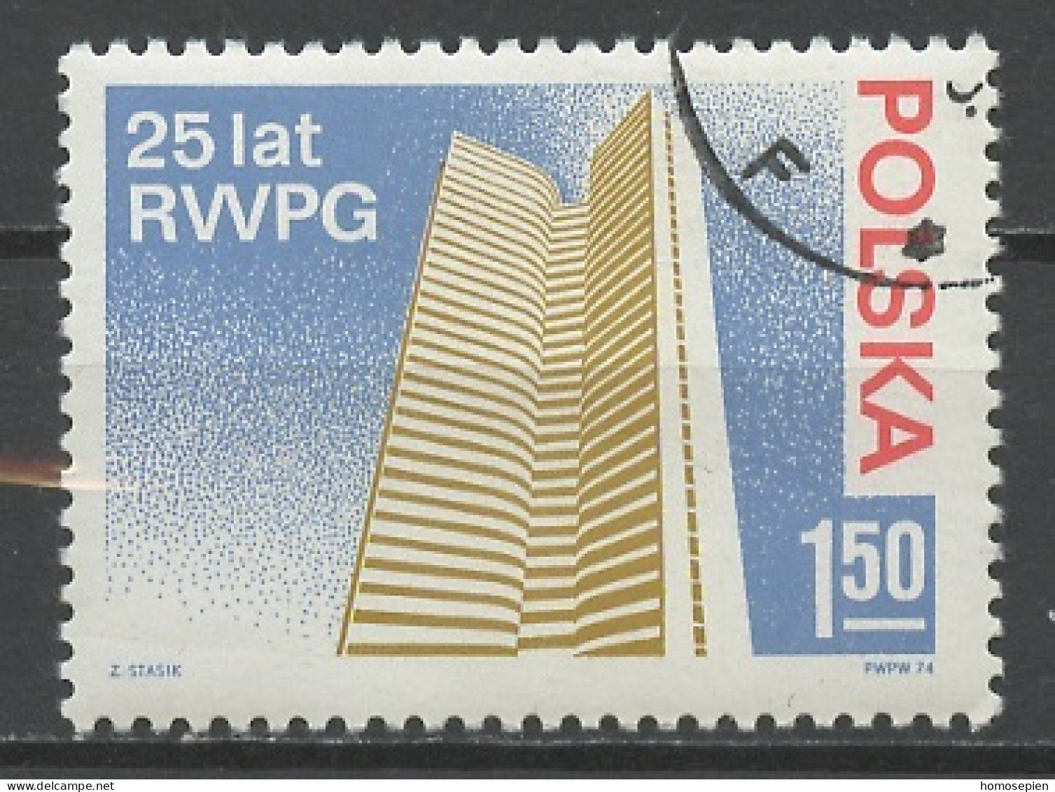 Pologne - Poland - Polen 1974 Y&T N°2154 - Michel N°2314 (o) - 1,50z COMECON - Gebraucht