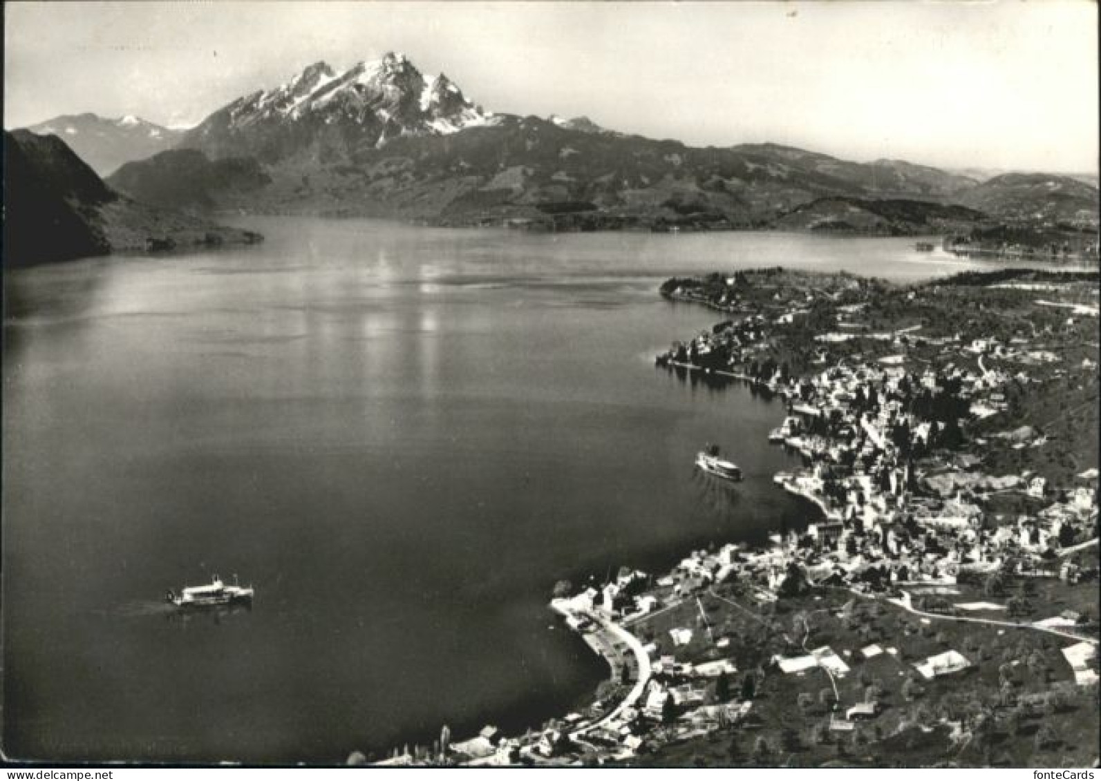 10803110 Weggis Vierwaldstaettersee Weggis Pilatus Boot * Weggis - Sonstige & Ohne Zuordnung