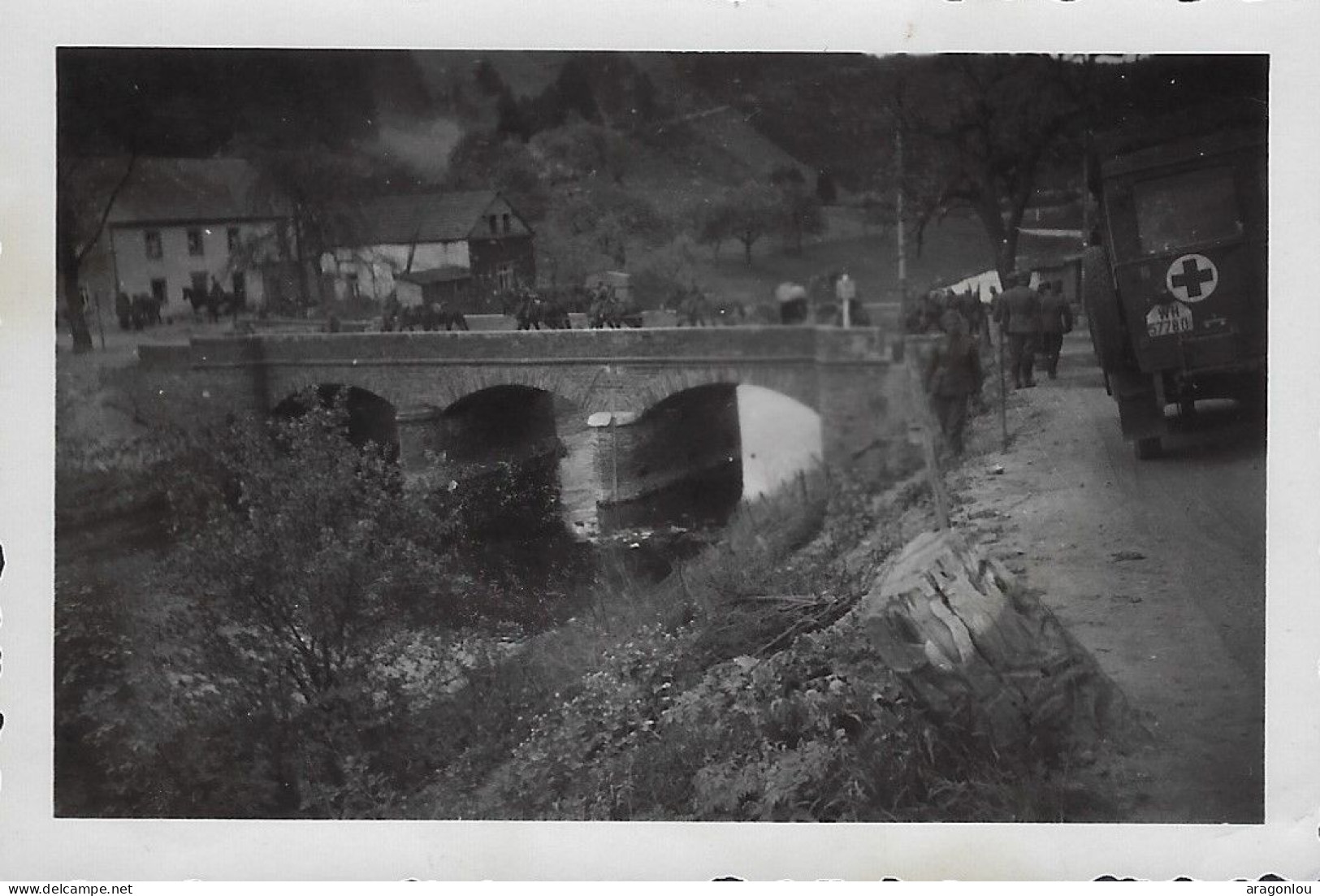 Luxembourg - Luxemburg - Occupation 2ième Guerre Mondiale 10.5.1940 Invasion Allemande - Frontière Rodershausen - Weltkrieg 1939-45