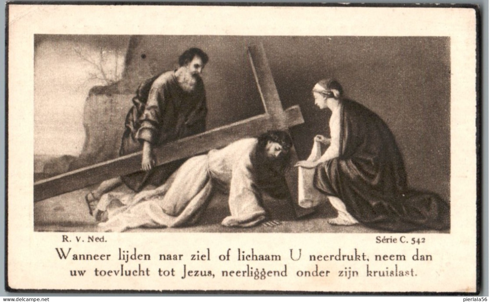 Bidprentje Halewijn - Boudewyn Irma (1889-1941) - Images Religieuses