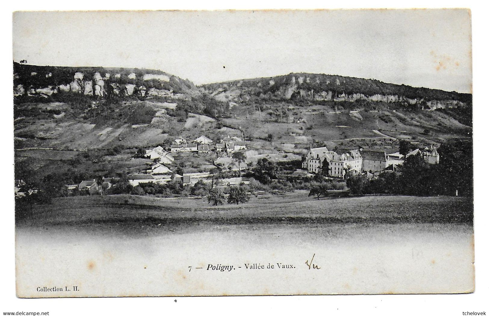 (39). Poligny. Jura. Ed LH. Vaux Sur Poligny. 7 Vallée De Vaux - Poligny