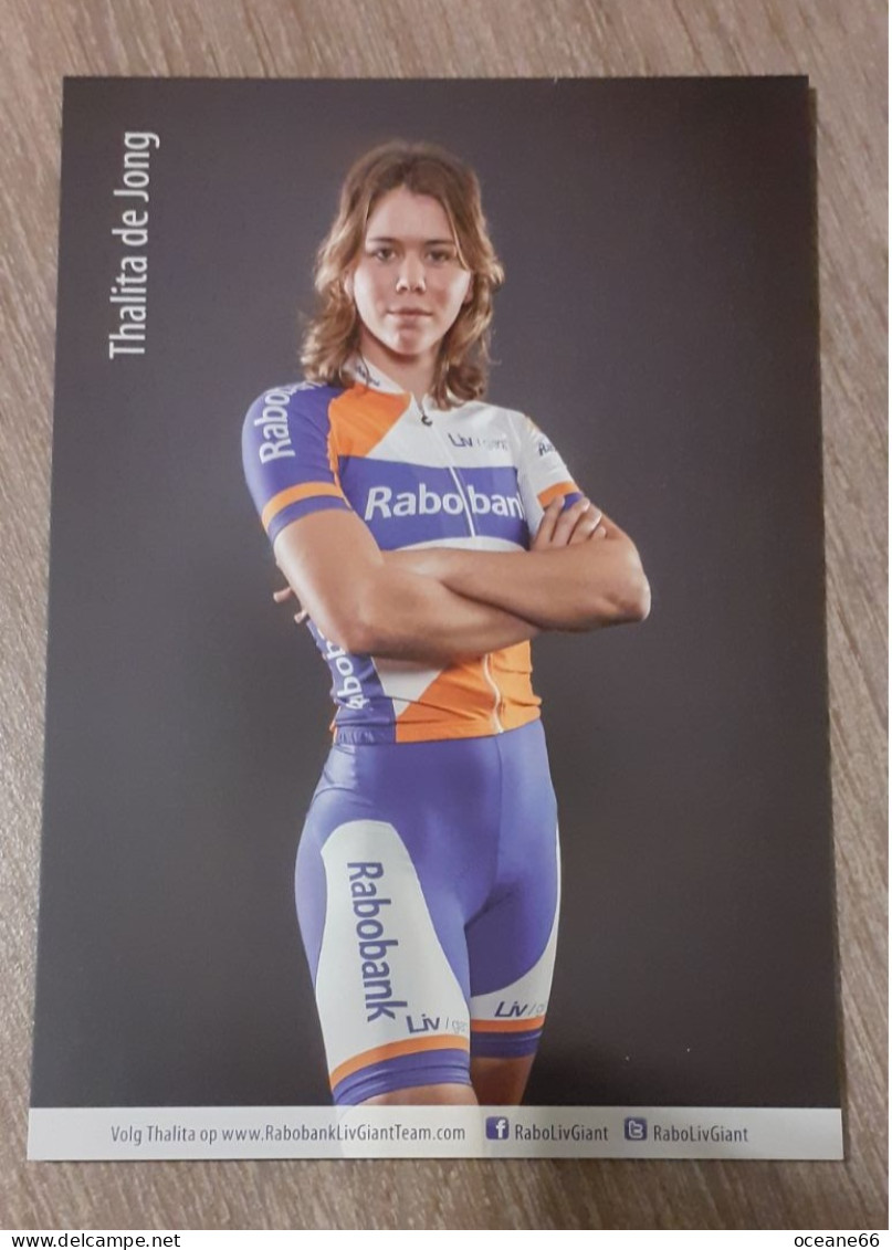 Thalita De Jong Rabobank Liv Giant - Cyclisme