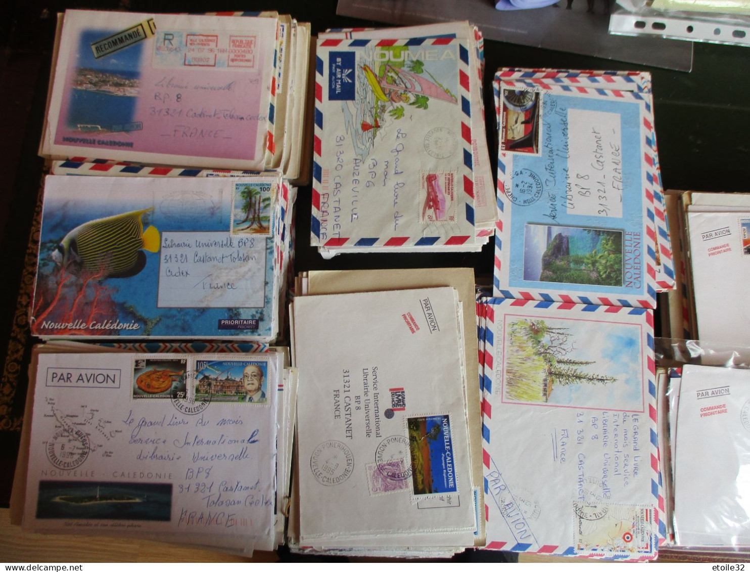 Lot De 900 Lettres De NOUVELLE CADELONIE  1985/2000 - Covers & Documents