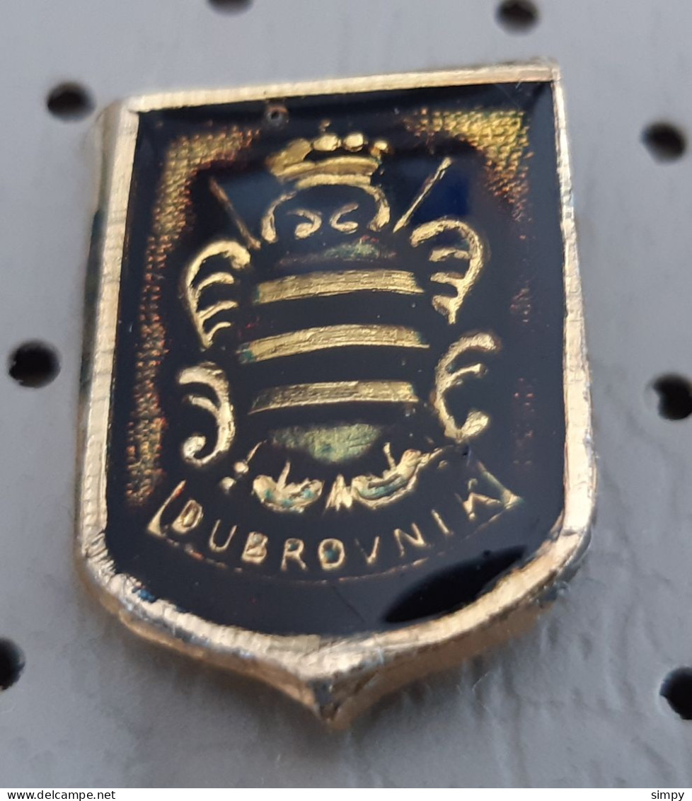 DUBROVNIK Coat Of Arms Blason, Croatia Pin - Città