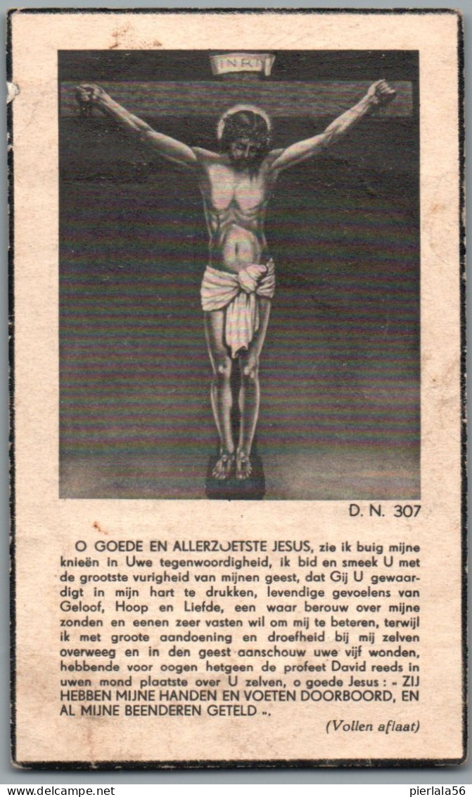 Bidprentje Heffen - De Borger Maria Paulina (1867-1942) - Devotion Images