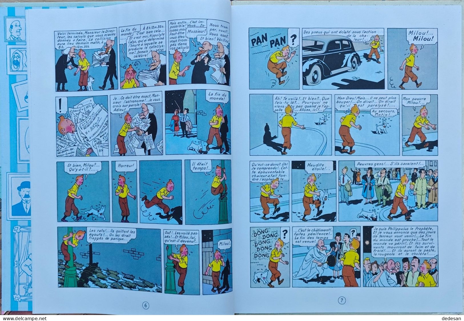 Tintin L'étoile Mystérieuse 1984 - Hergé