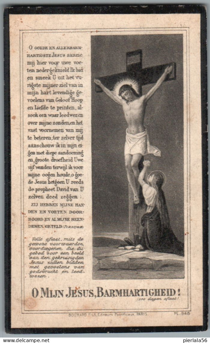 Bidprentje Heindonk - Robijn Jan Baptist (1848-1922) - Images Religieuses