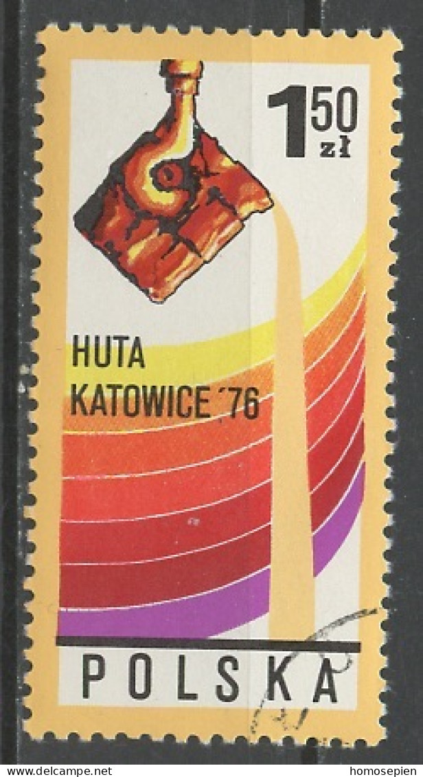 Pologne - Poland - Polen 1976 Y&T N°2303 - Michel N°2471 (o) - 1,50z Fonderie De Katowice - Used Stamps