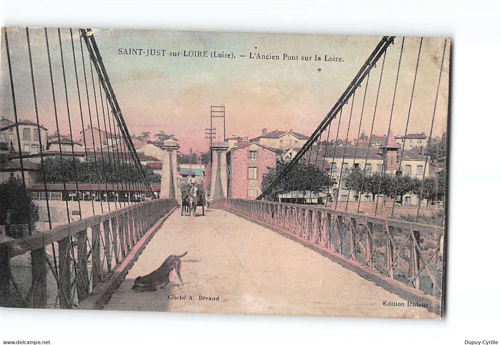 SAINT JUST SUR LOIRE - L'Ancien Pont Sur La Loire - Très Bon état - Other & Unclassified