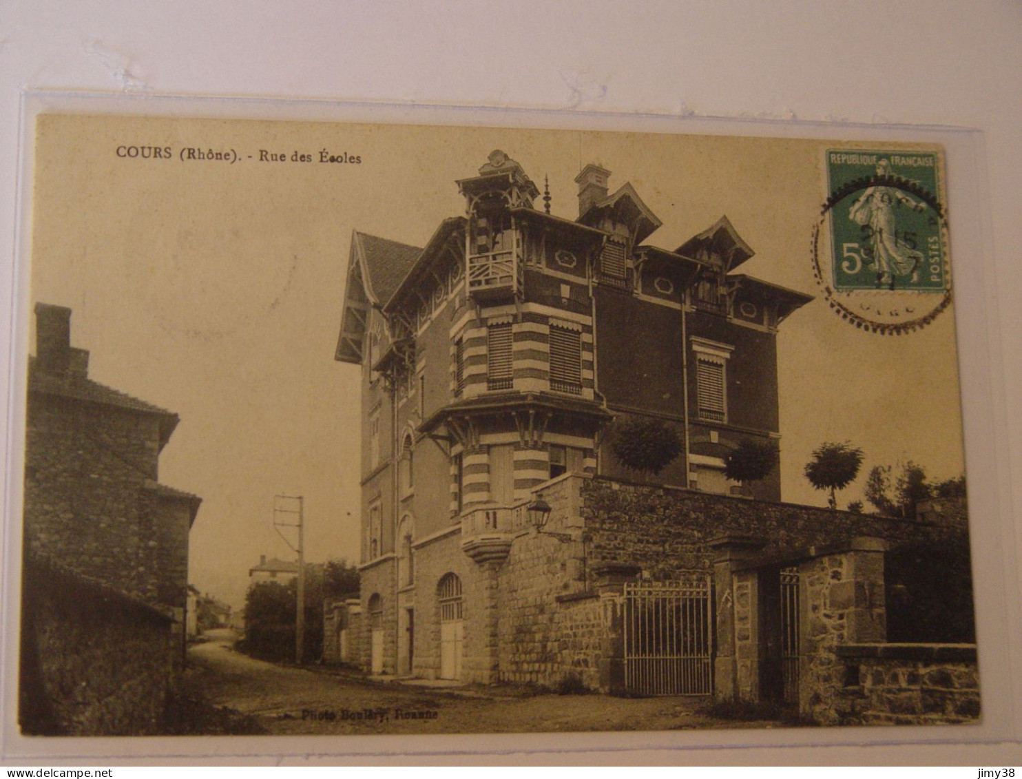 RHONE-COURS-RUE DES ECOLES- - Cours-la-Ville