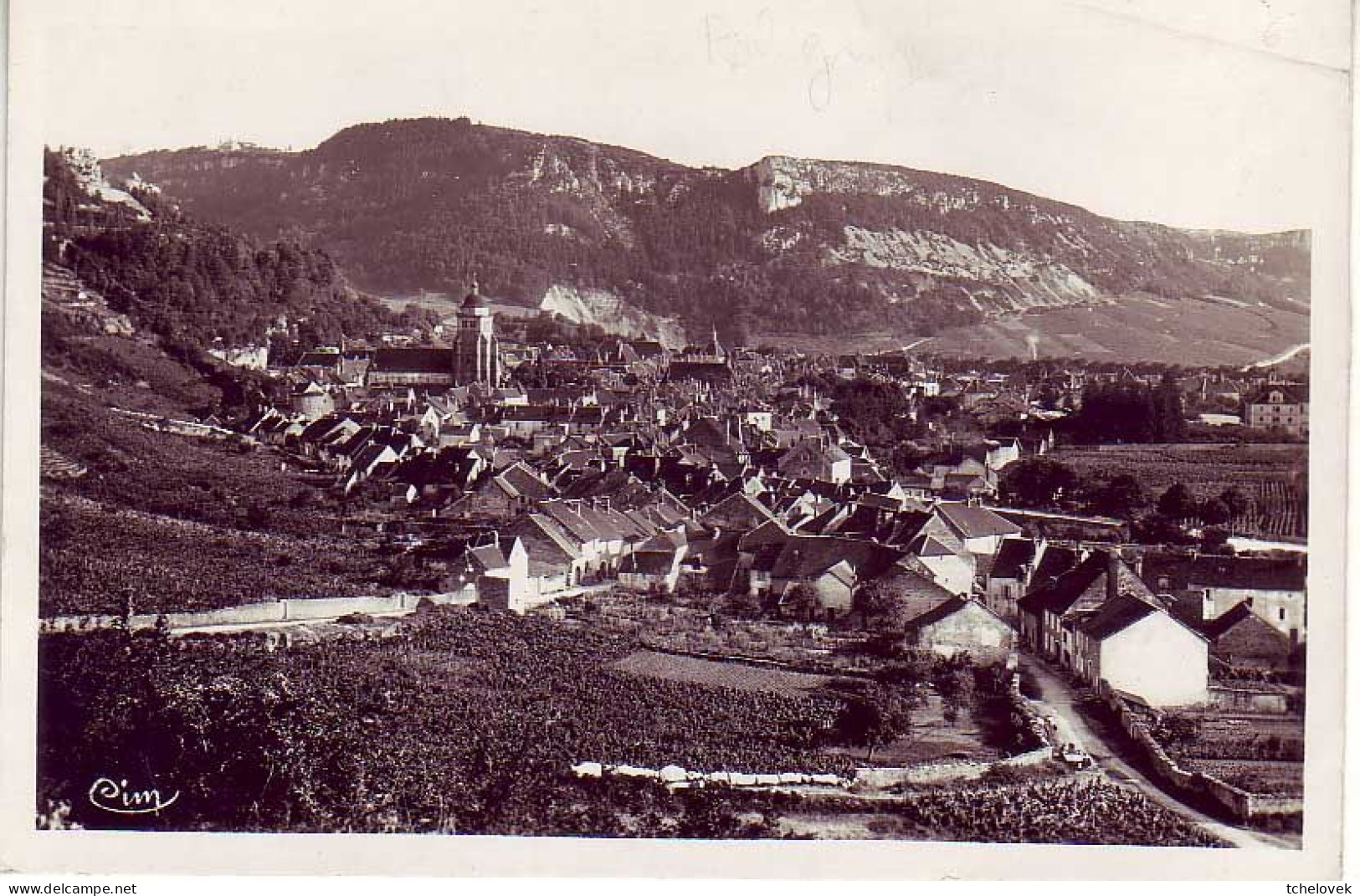 (39). Poligny. Ed. Combier. 1403 Vue Générale - Poligny