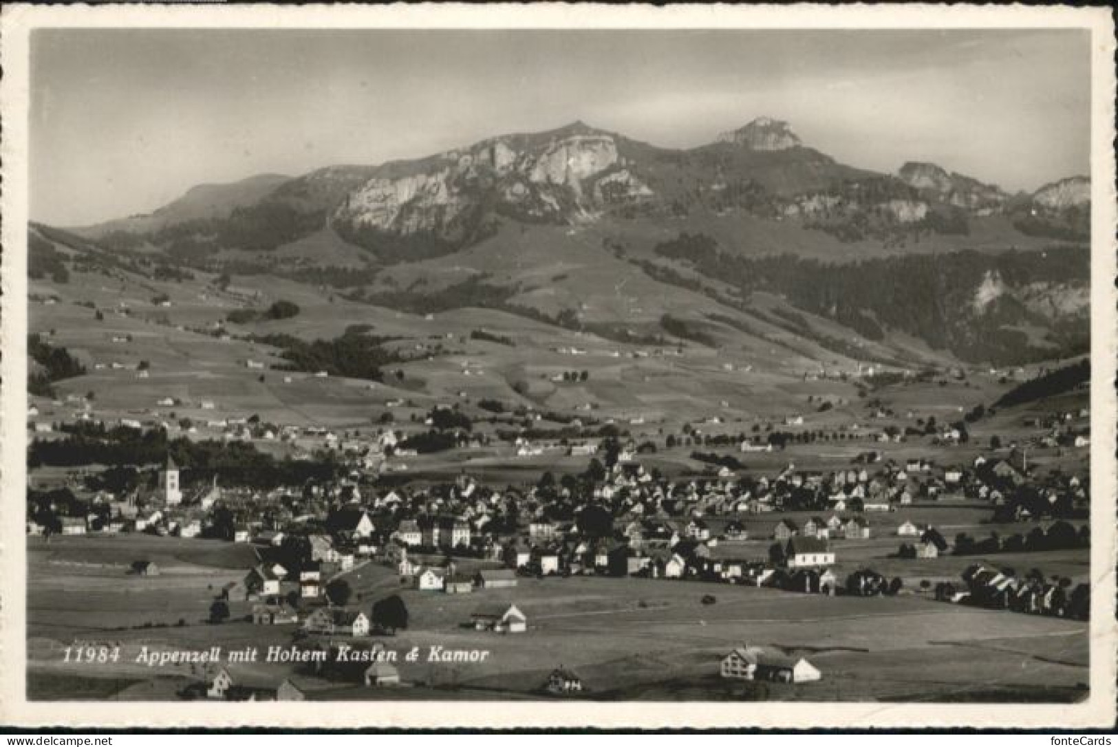 10802870 Appenzell IR Appenzell Hohen Kasten Kamor X Appenzell - Andere & Zonder Classificatie