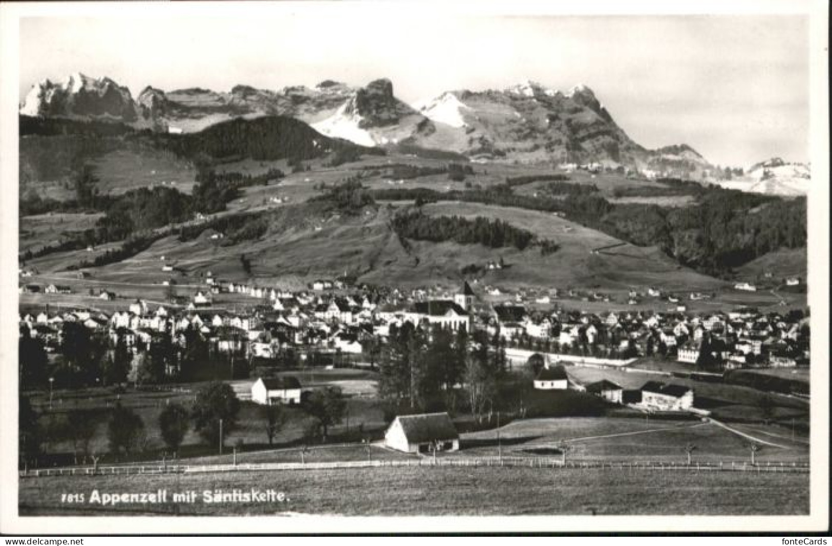 10802869 Appenzell IR Appenzell Saentiskette * Appenzell - Andere & Zonder Classificatie