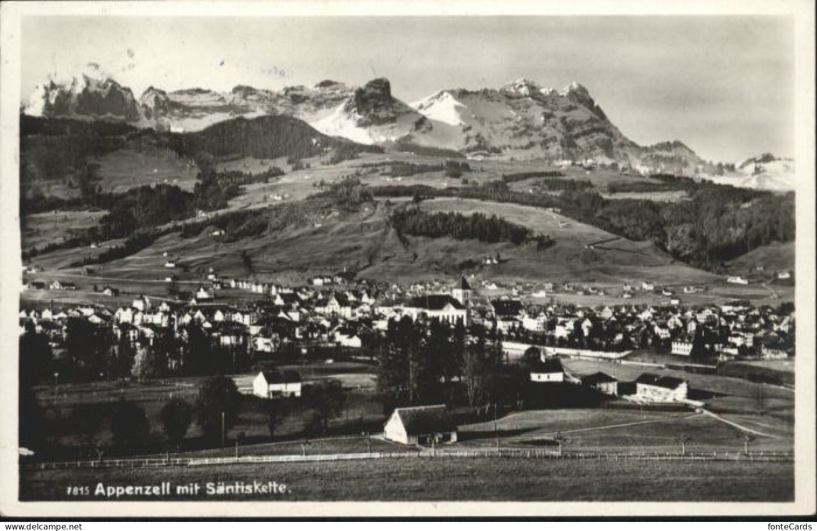 10802855 Appenzell IR Appenzell Saentiskette X Appenzell - Other & Unclassified