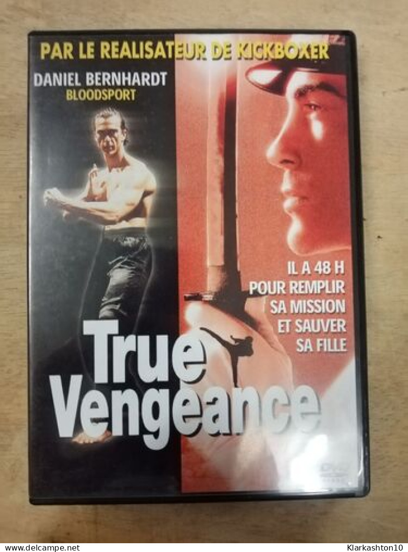 Dvd - True Vengeance (Daniel Bernhardt) - Sonstige & Ohne Zuordnung